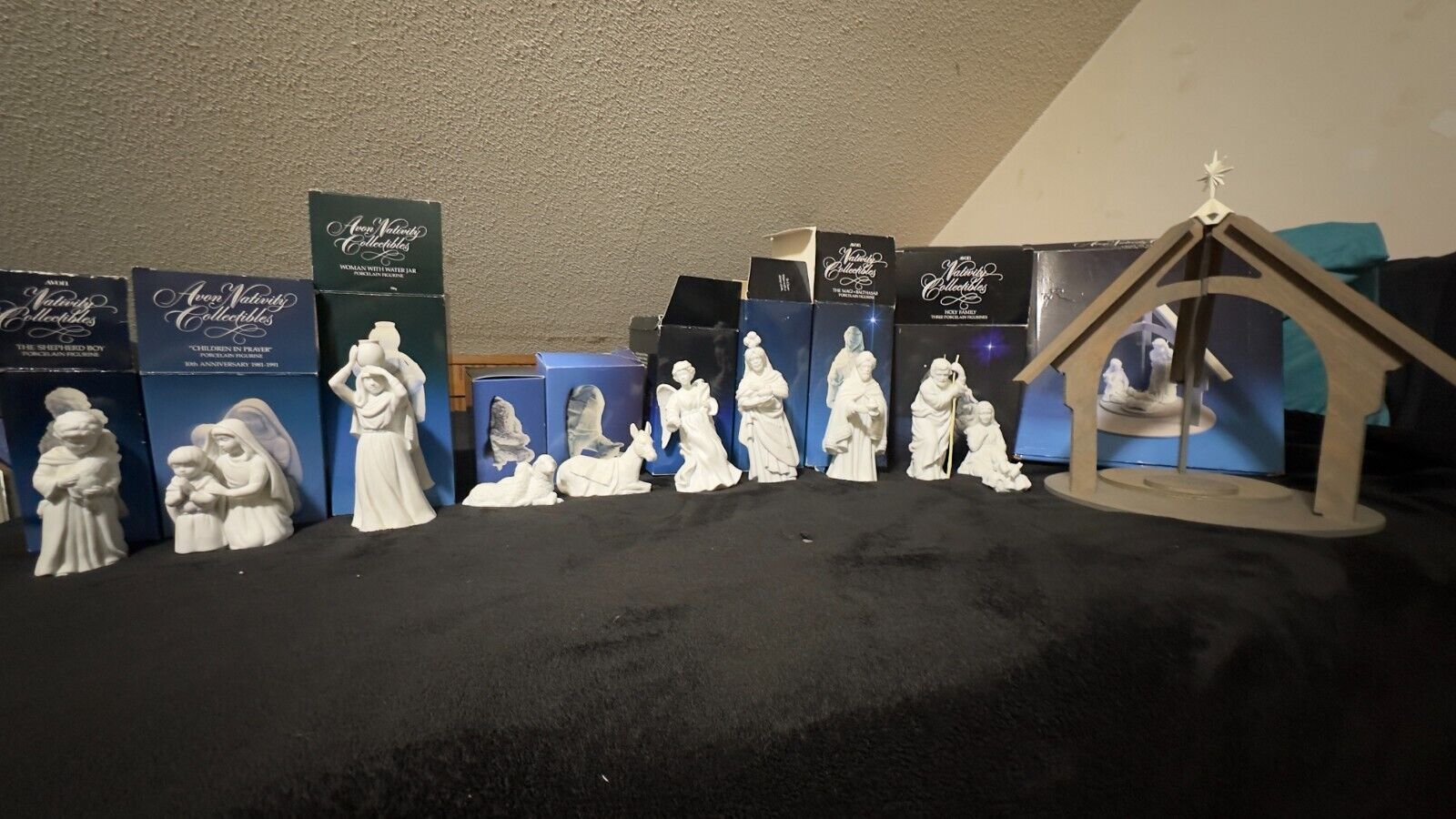 Vintage 1981-1993 Avon Nativity Collectable Set