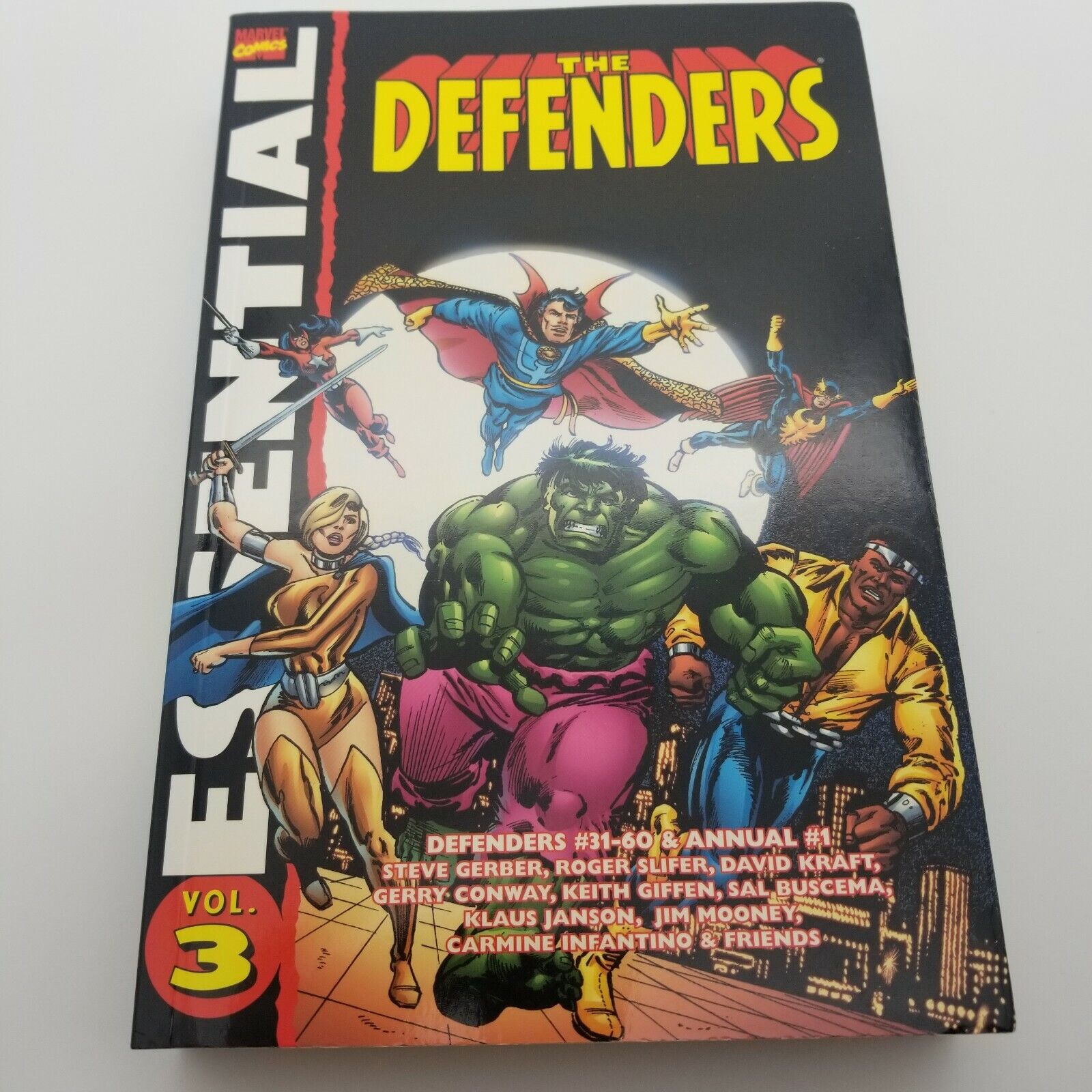 Marvel Essential The Defenders Volume 3 Softcover 1st Printing  Marvel MCU 2007