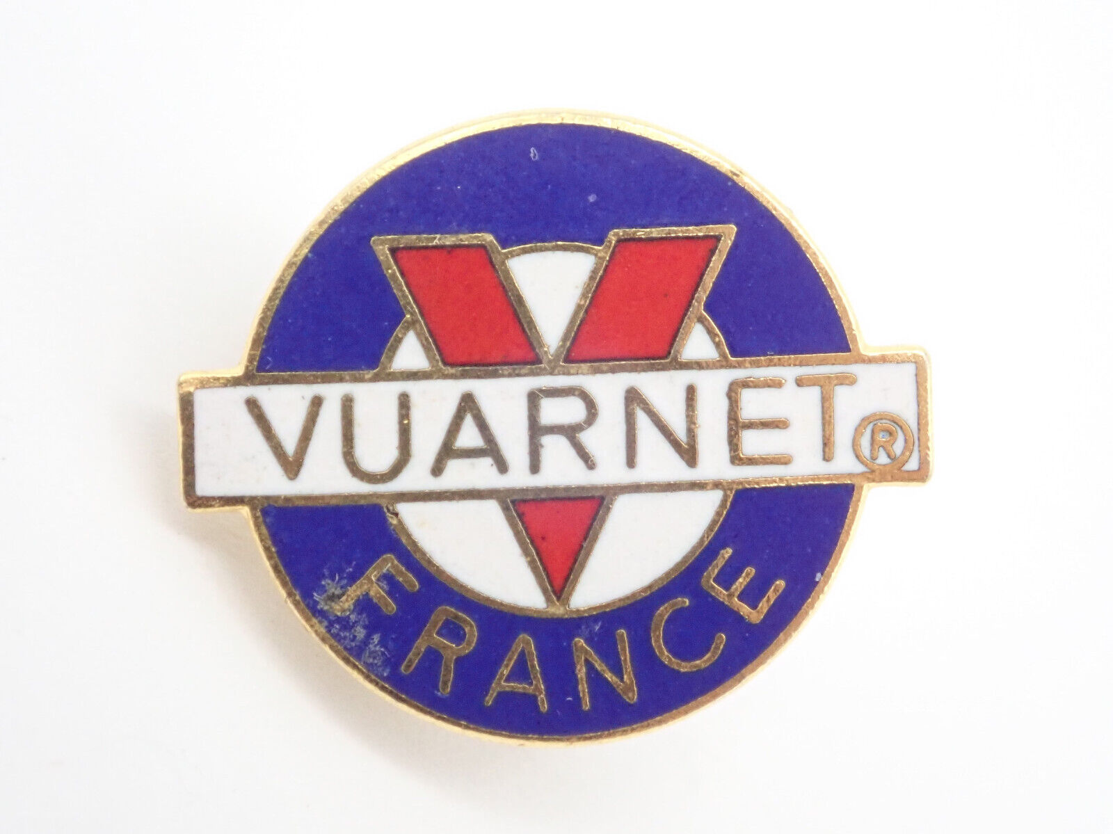 Vuarnet France Sunglasses logo Vintage Lapel Pin