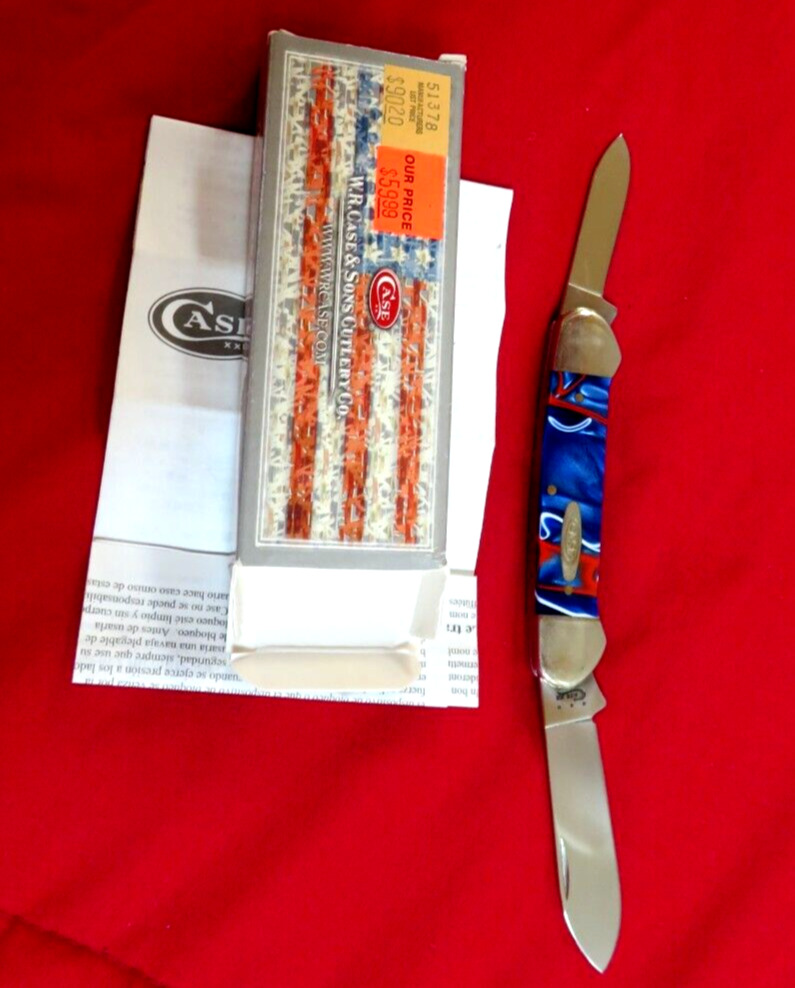 W.R. Case & Sons Knife Tested XX Trapper Blue 6254 SS Collectible 2014 New NWT