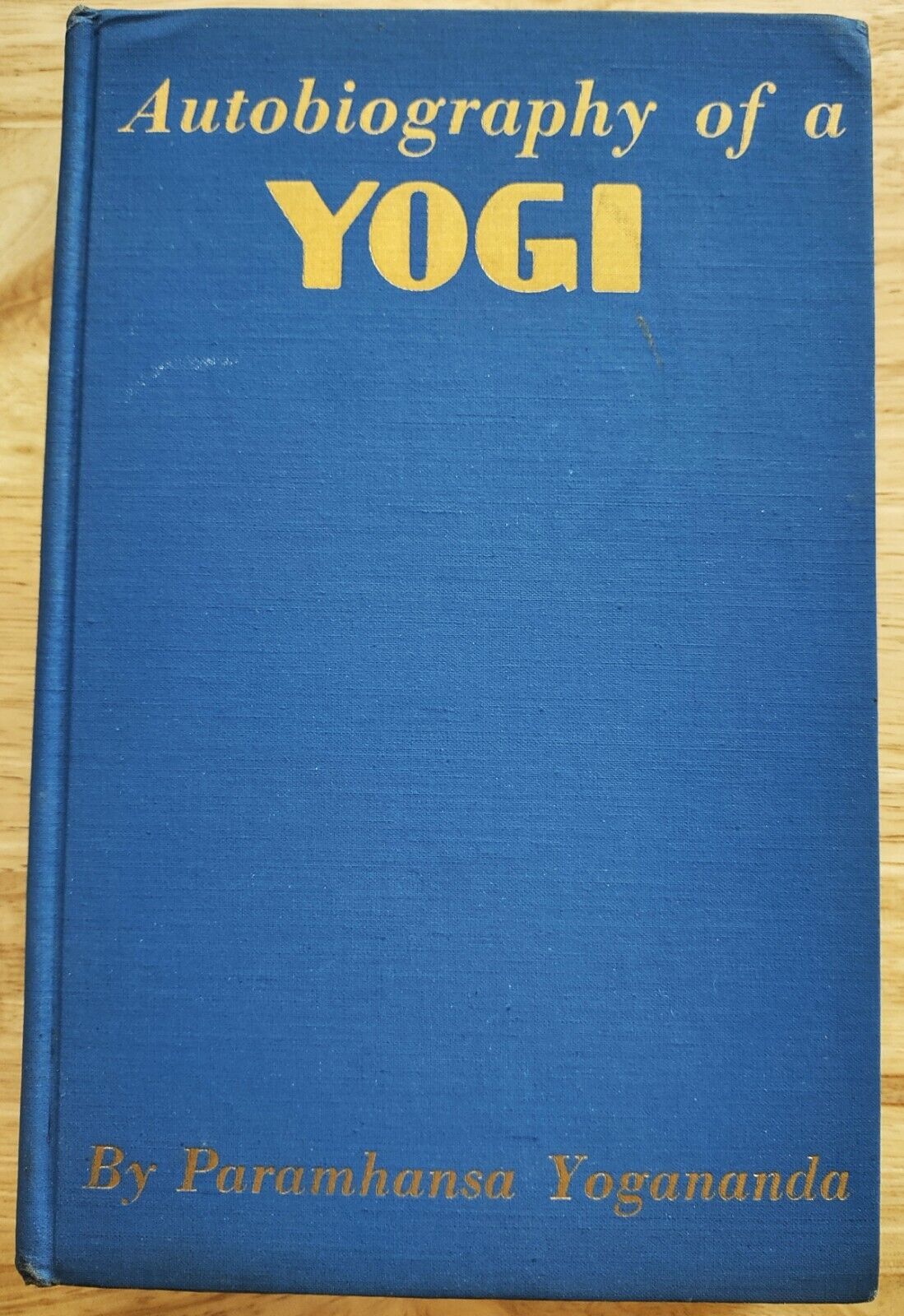 AUTOBIOGRAPHY of a YOGI by Paramhansa Yogananda, Original 1946, INSCRIBED