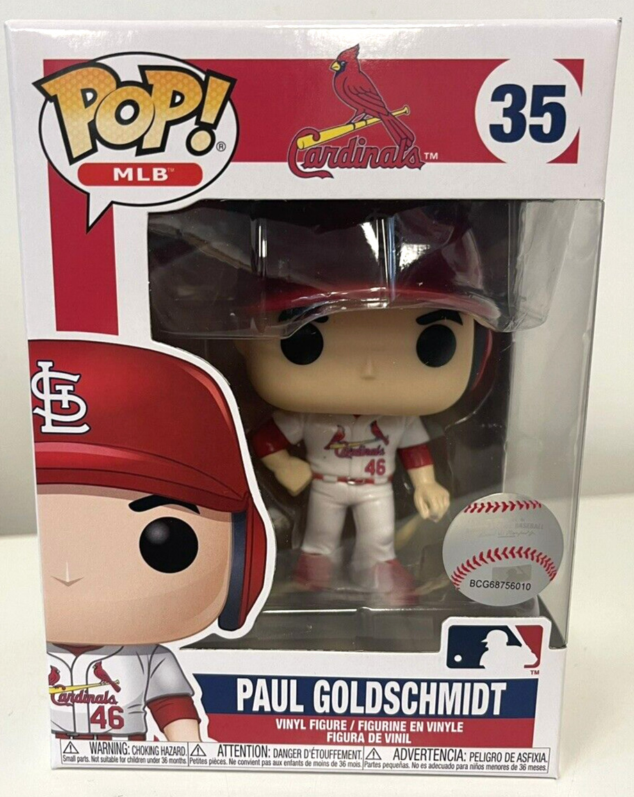 Funko Pop MLB St. Louis Cardinals Paul Goldschmidt #35 Vinyl Figure NIB WH