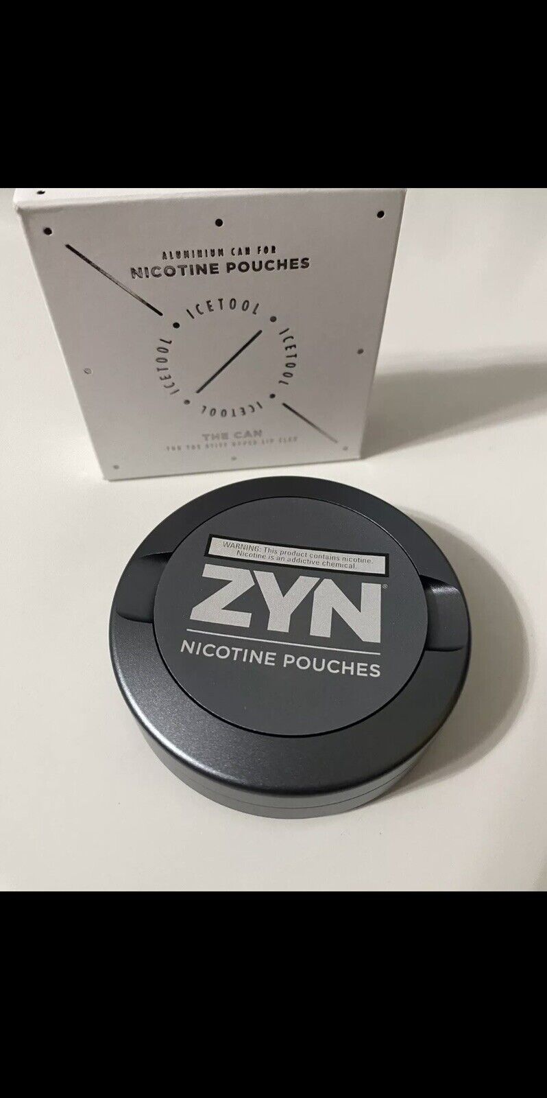 Metal ZYN Can Grey - Brand New in Box, Authentic, Rare, Sold Out Reward