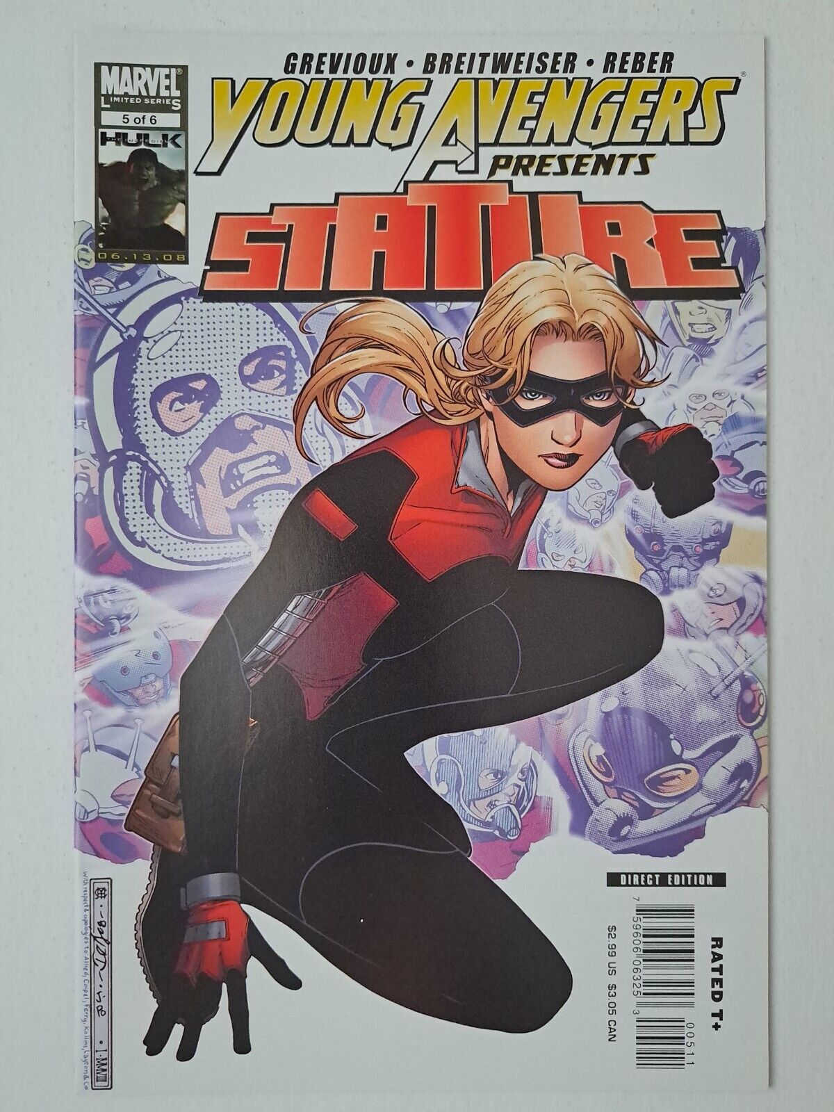 Young Avengers Presents Stature #5 - Origin - Cassie Lang - Combined Shipping