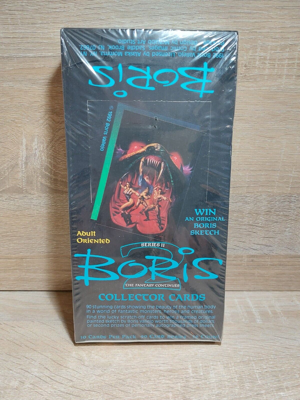 1995 Boris Series II 2 Two Trading Card Box Comic Images 36 CT Factory Sealed