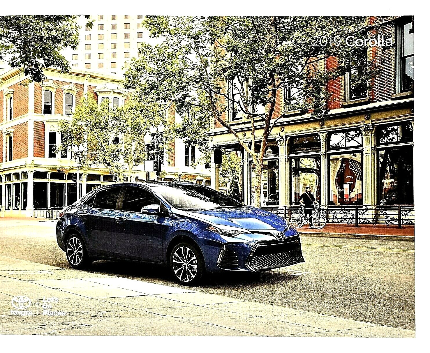 2019 TOYOTA COROLLA DELUXE SALES BROCHURE CATALOG ~ 26 PAGES ~ 11\