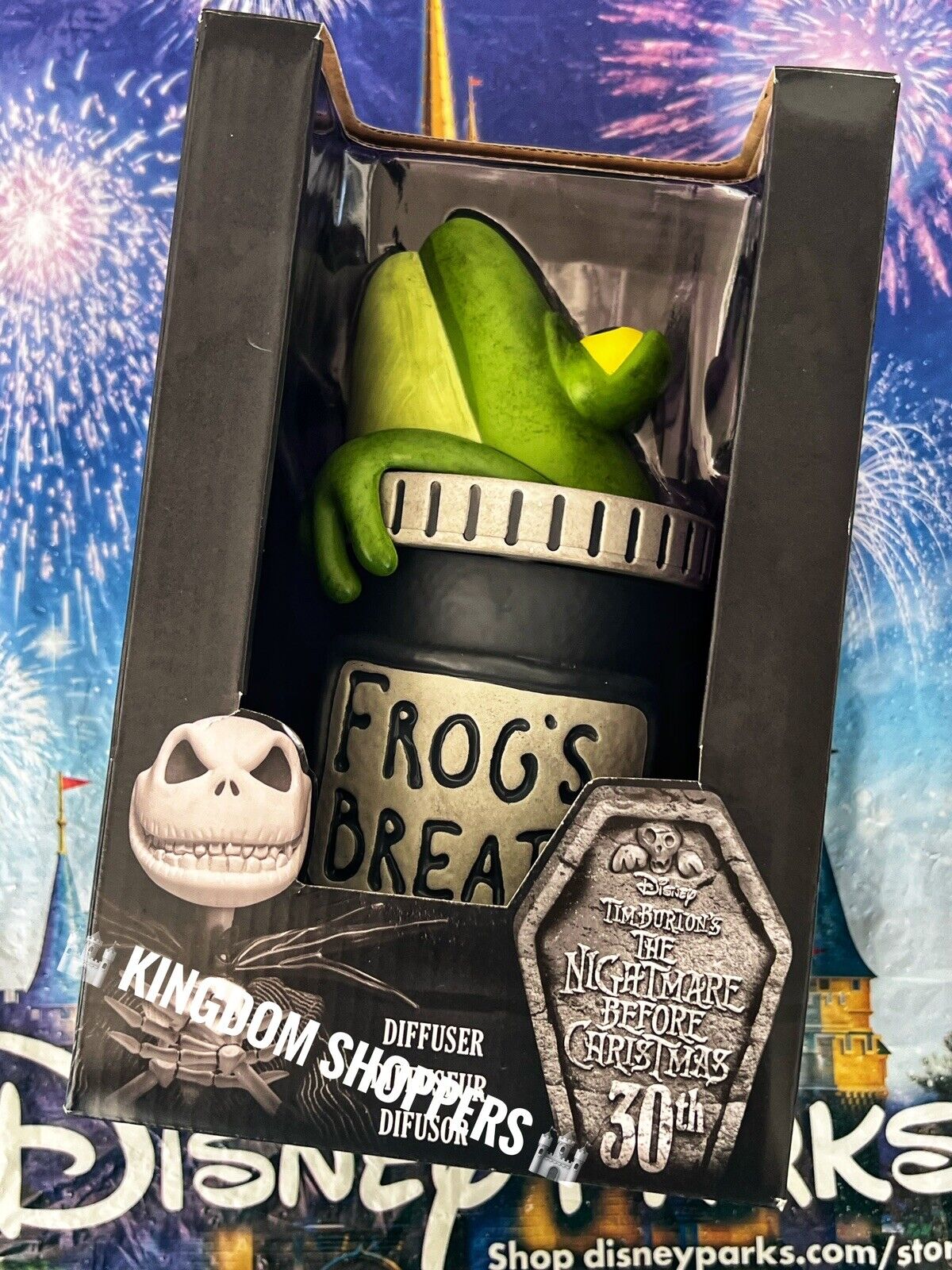 2023 Disney Parks Nightmare Before Christmas Sally Frog’s Breath Diffuser NEW