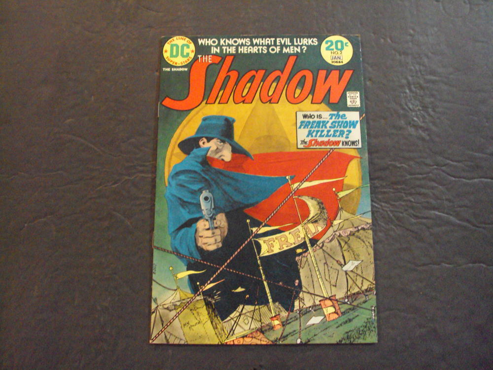 Shadow #2 Jan 1974 Bronze Age DC Comics ID:47597