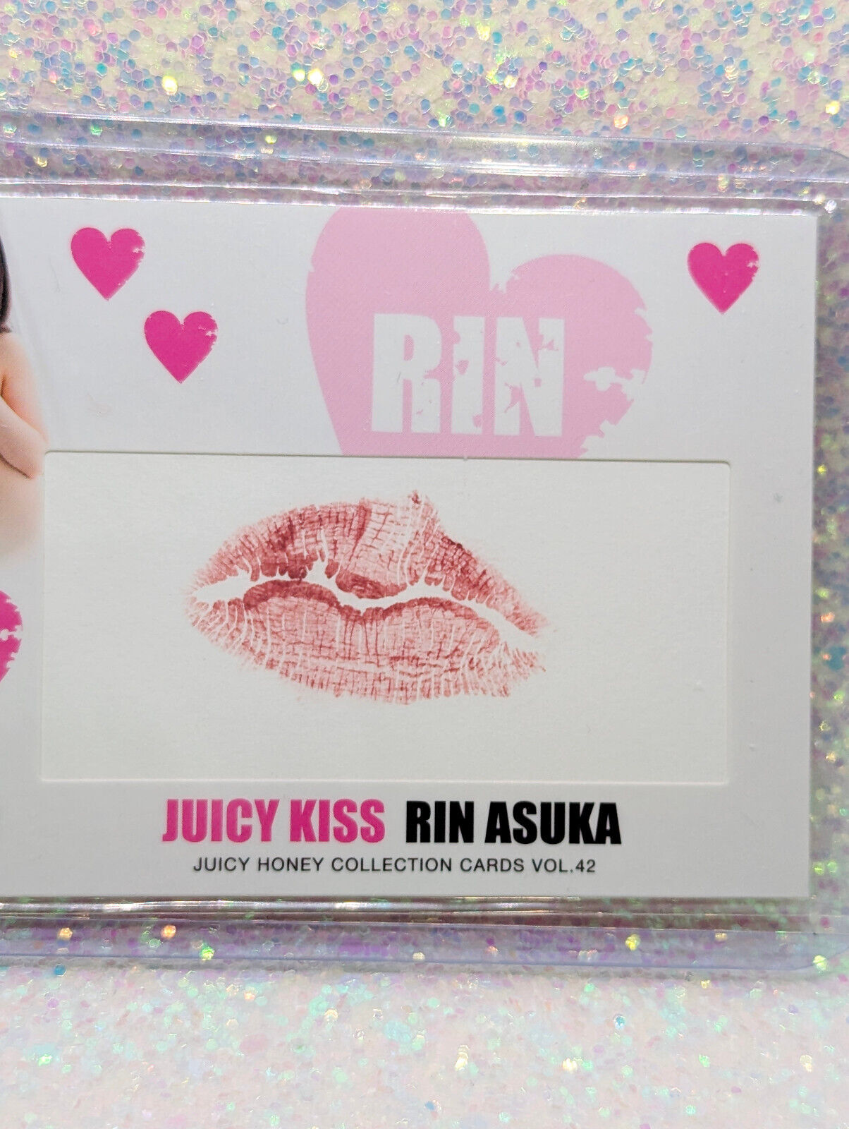 2018 - Juicy Honey  - Rin Asuka  - Kiss Card  23/50