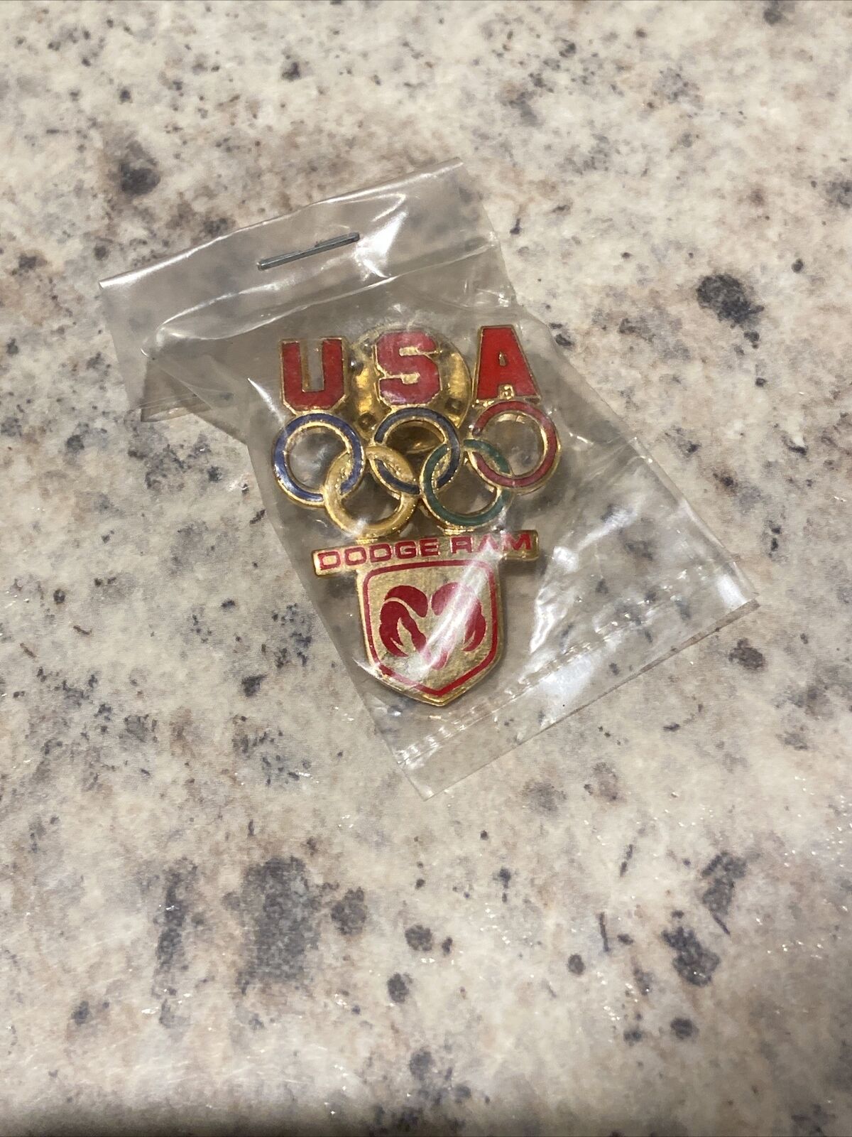 1994 Dodge Ram USA Olympic Pin Vintage Old New