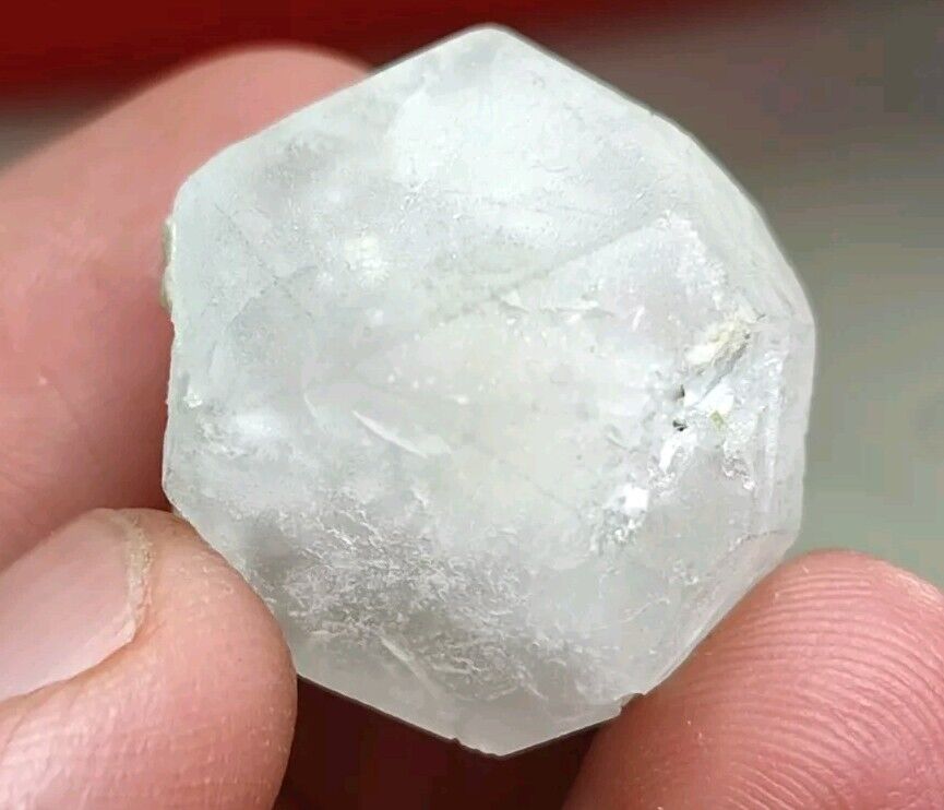 Rare Pollucite Round Crystal With Nice Growth & Perfect Termination-Skardu Pak.