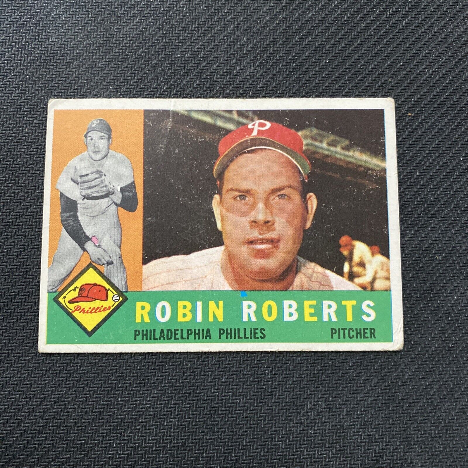 1960 Topps Baseball #264 Robin Roberts Philadelphia Phillies