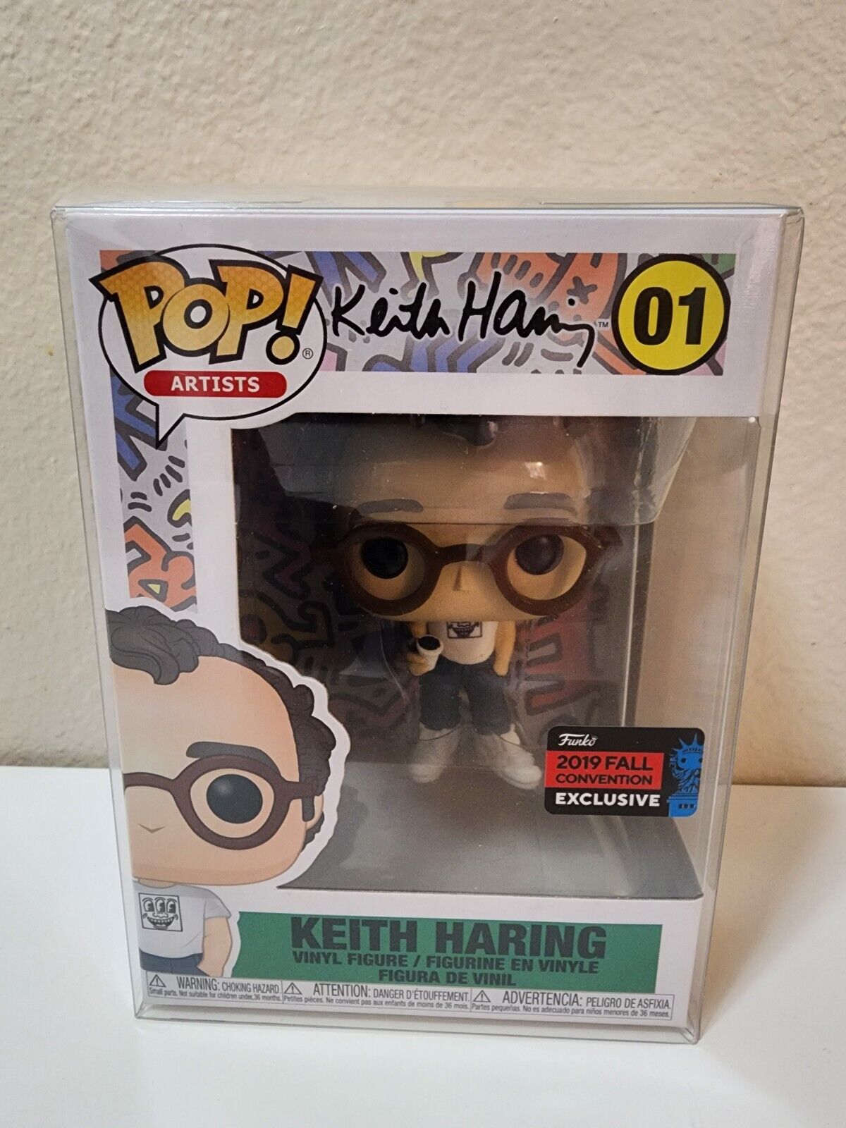 Funko Pop Artists #1 Keith Haring  2019 Fall Convention