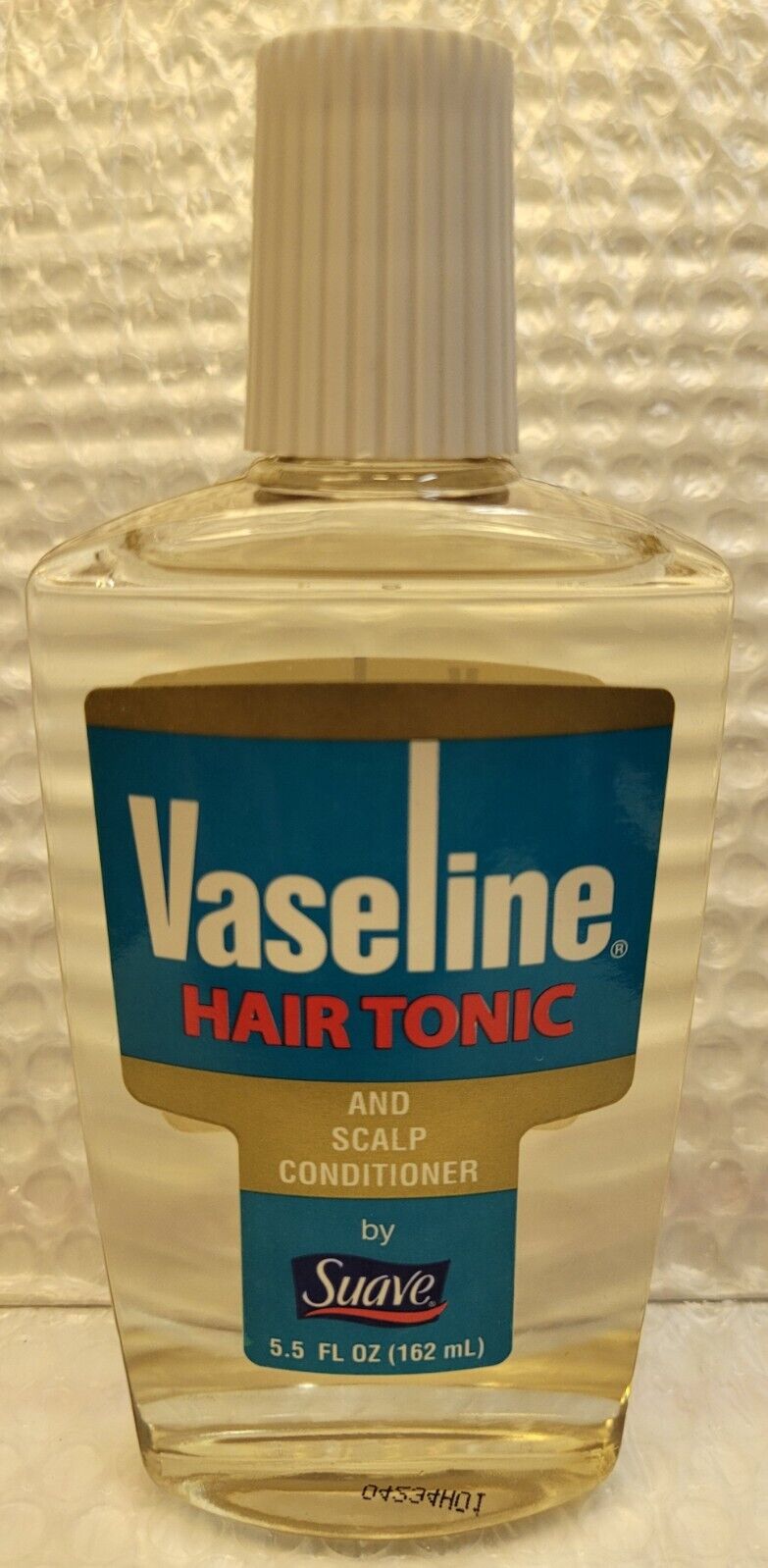 Vintage Vaseline Hair Tonic Scalp Conditioner by Suave Bottle 5.5 oz Full New
