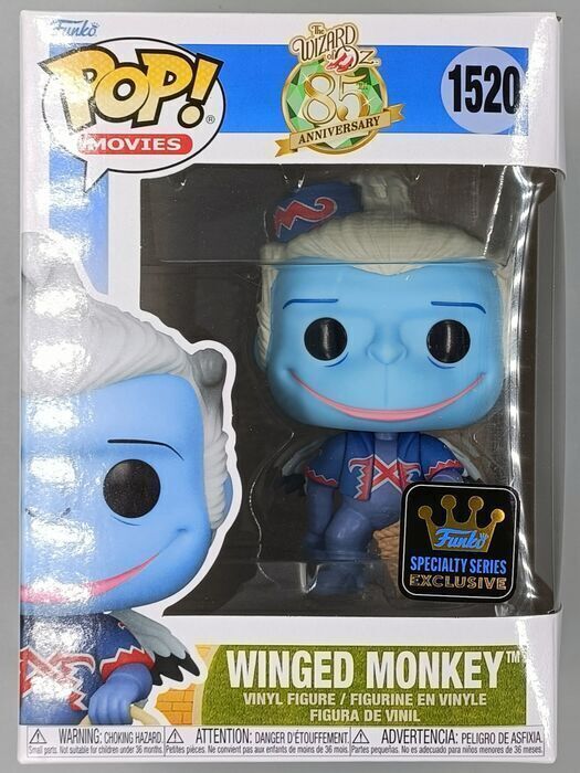 #1520 Winged Monkey - Wizard of Oz Anniversary Funko POP Brand New in Protector