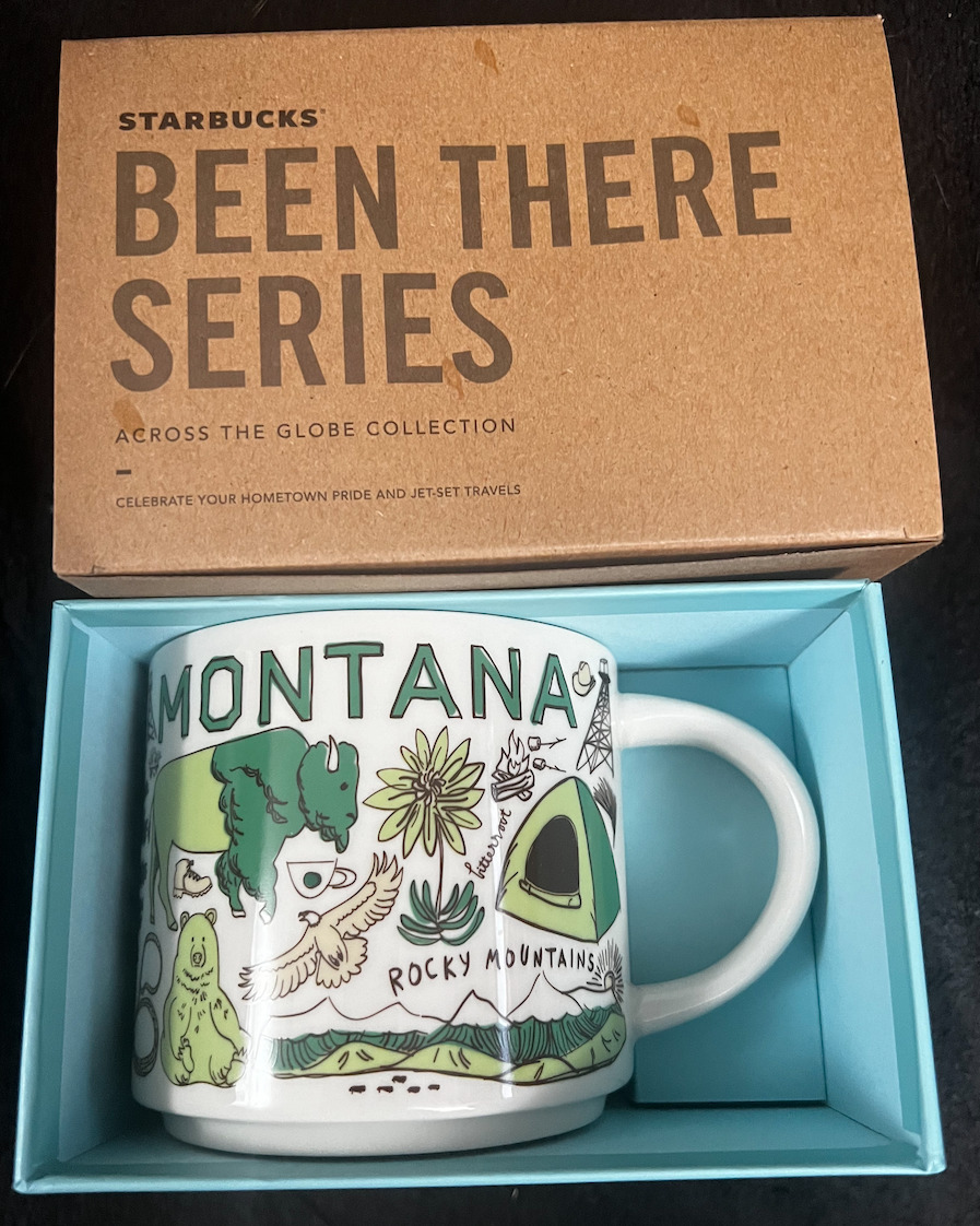 NEW IN BOX Starbucks Been There Series MONTANA Mug