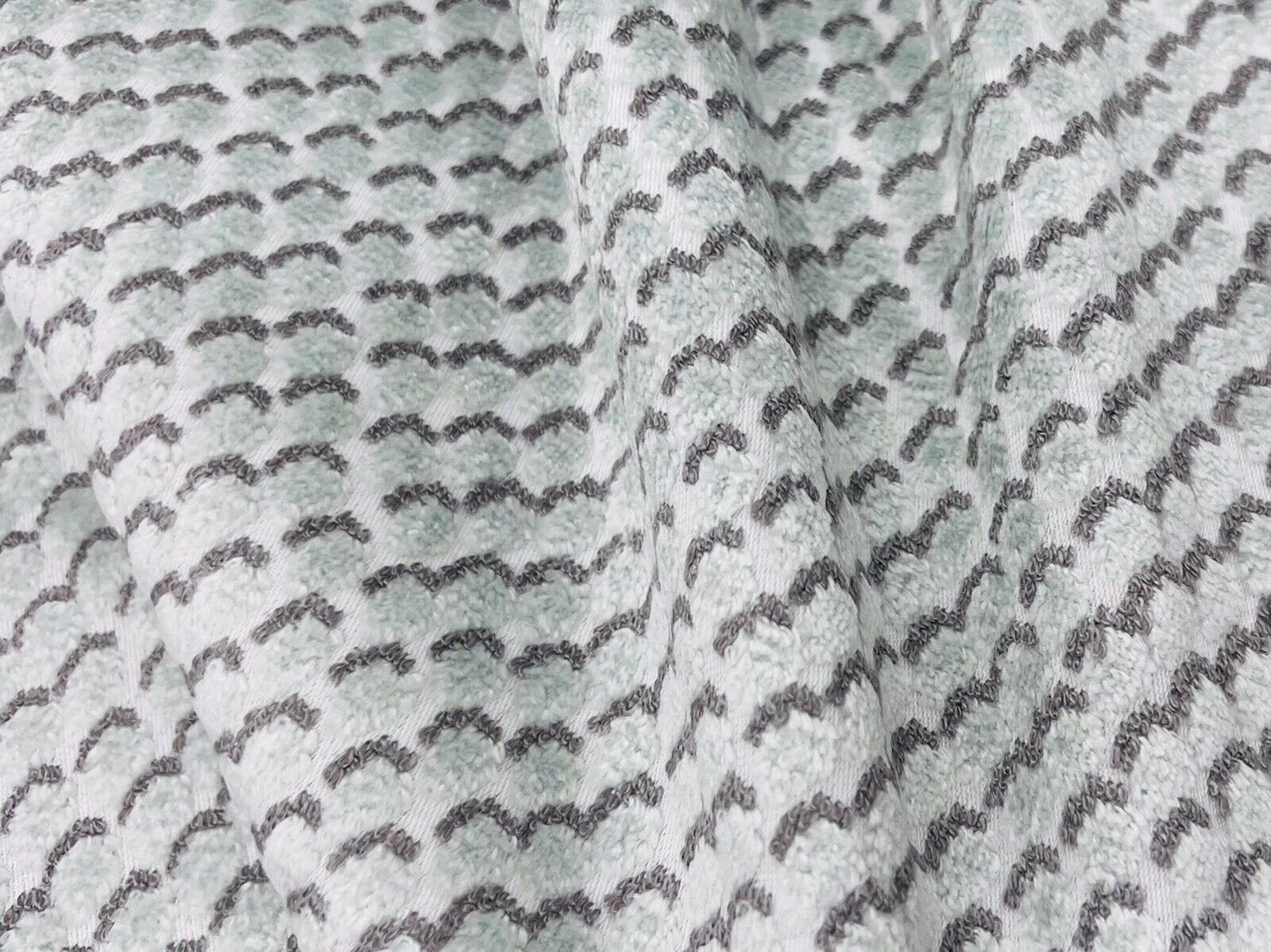 Kravet Kate Spade Velvet Dots Uphol Fabric- Mazzy Dot / Aqua 2.40 yds 34051.35