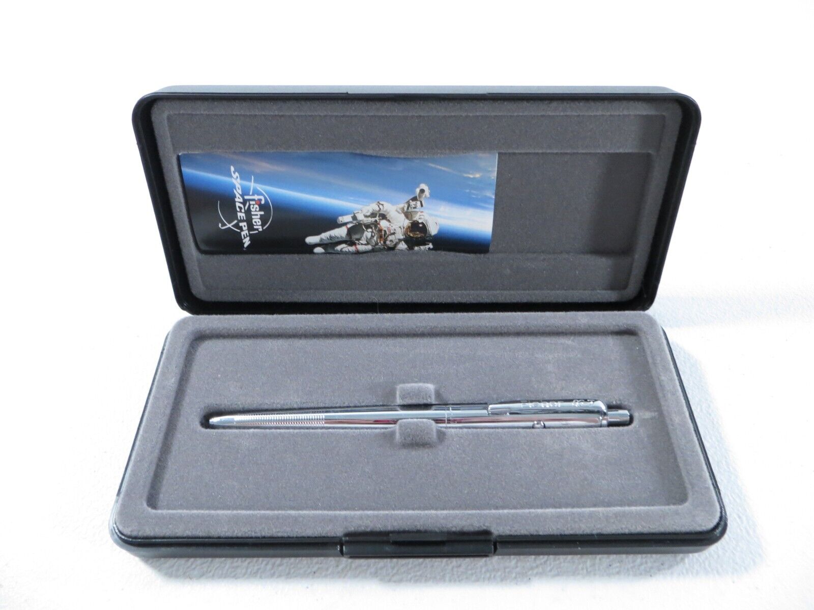 Fisher Space Pen AG7 The Original Astronaut Ball Point Pen W/ Case USED ONCE