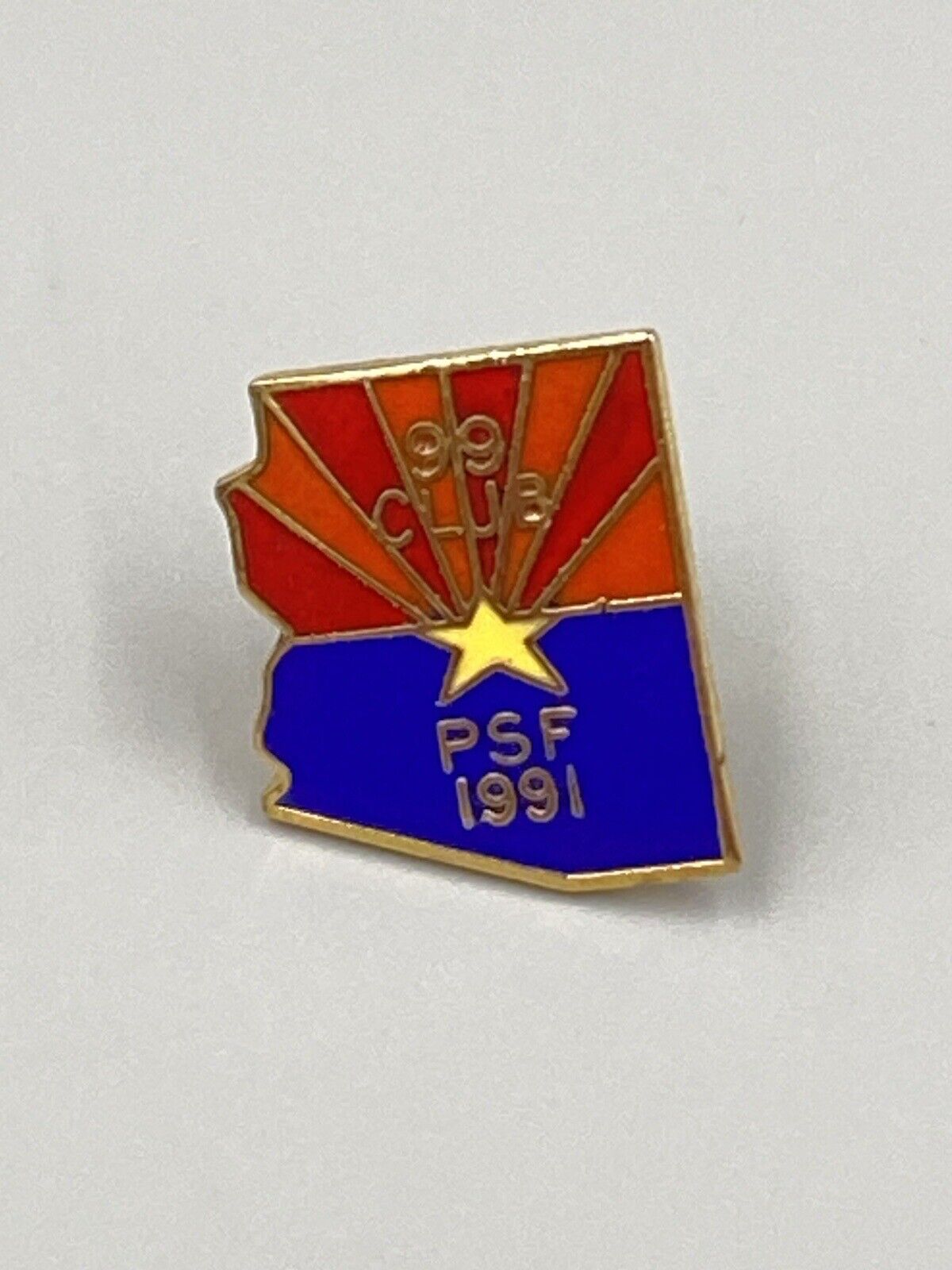 Vintage 99 Club PSF 1991 Lapel Hat Pin