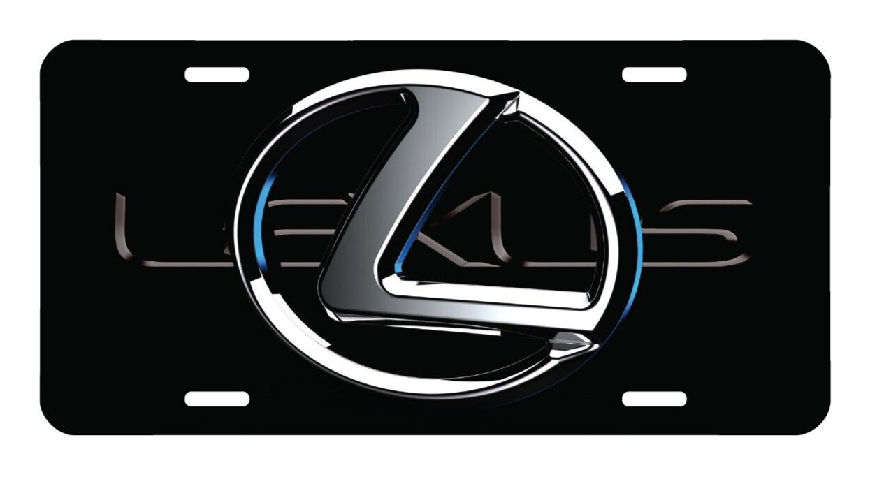 Lexus - brushed Aluminum Front Car Truck Tag License Plate