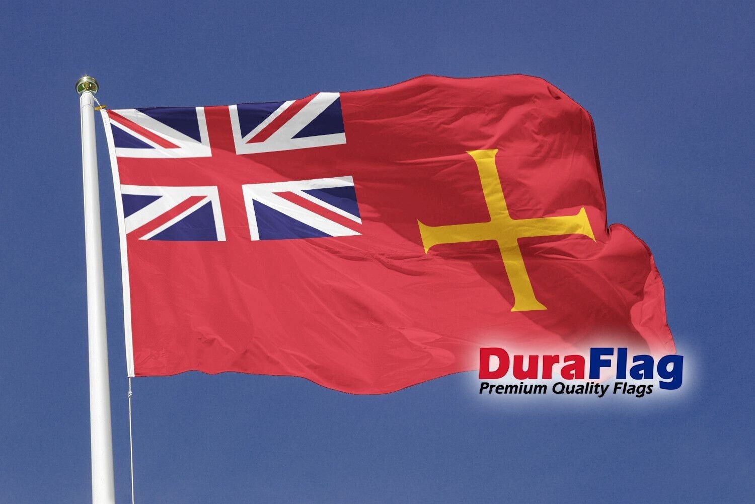 Civil Ensign of Guernsey Duraflag Premium Quality (20x12inch) Flag