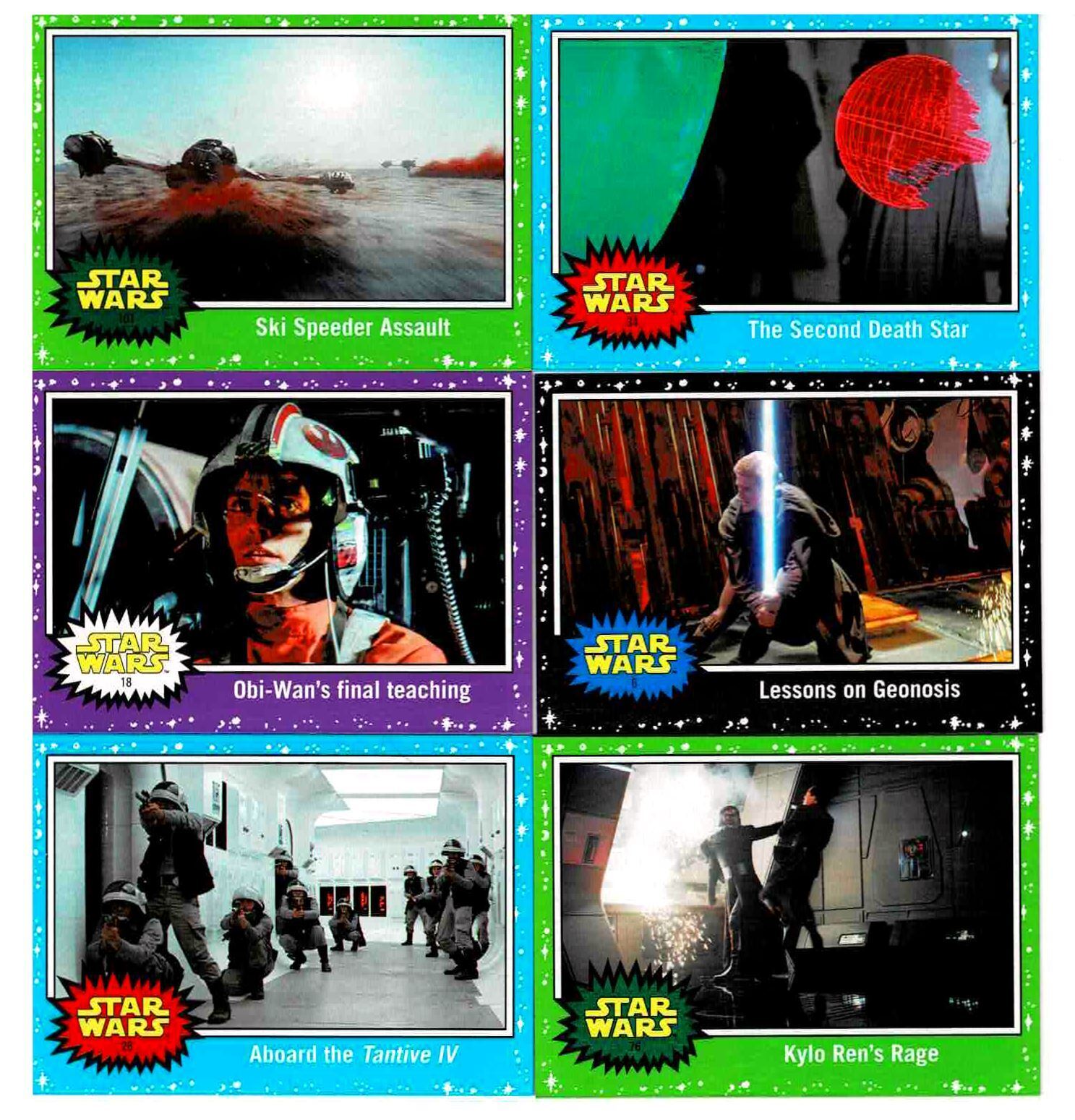Single Card - 2017 Topps Star Wars Journey to the Last Jedi - You Pick $1 Ship
