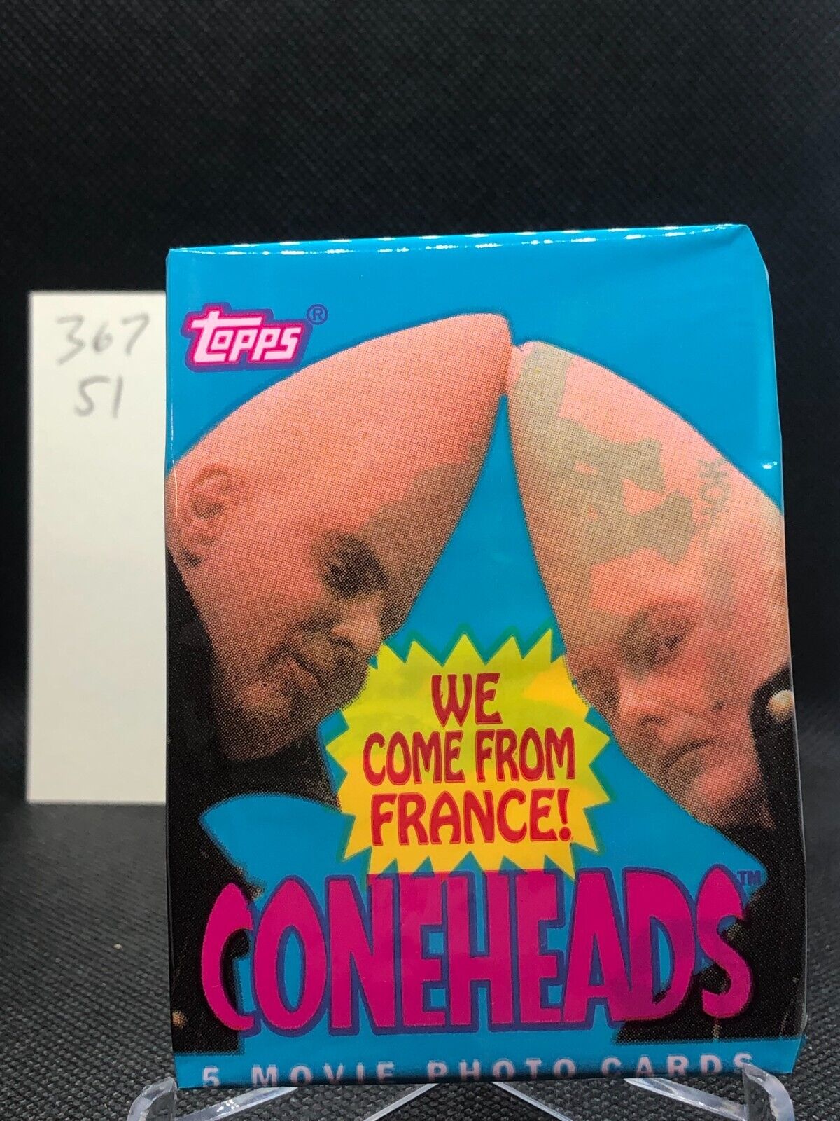 1993 Topps Coneheads Movie Photo Cards Factory Sealed Pack (1) 5 Cards Per Pack
