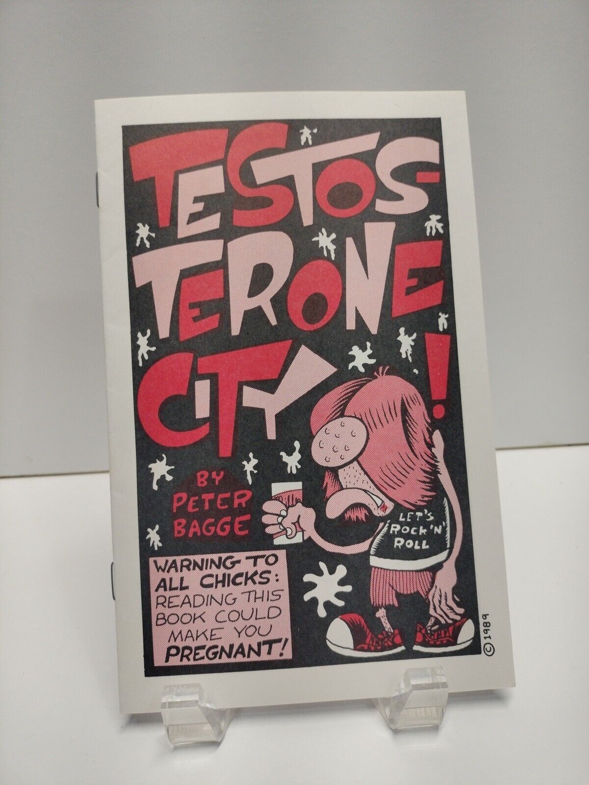 Testosterone City By Peter Bagge 1994 Original Brand New 