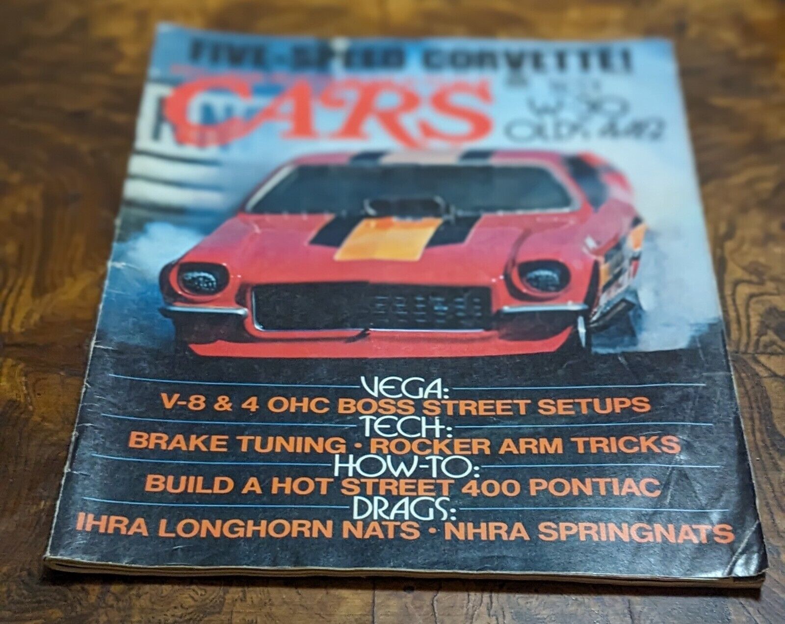 Hi Performance Cars Magazine November 1972 Olds 442 Drag Racing