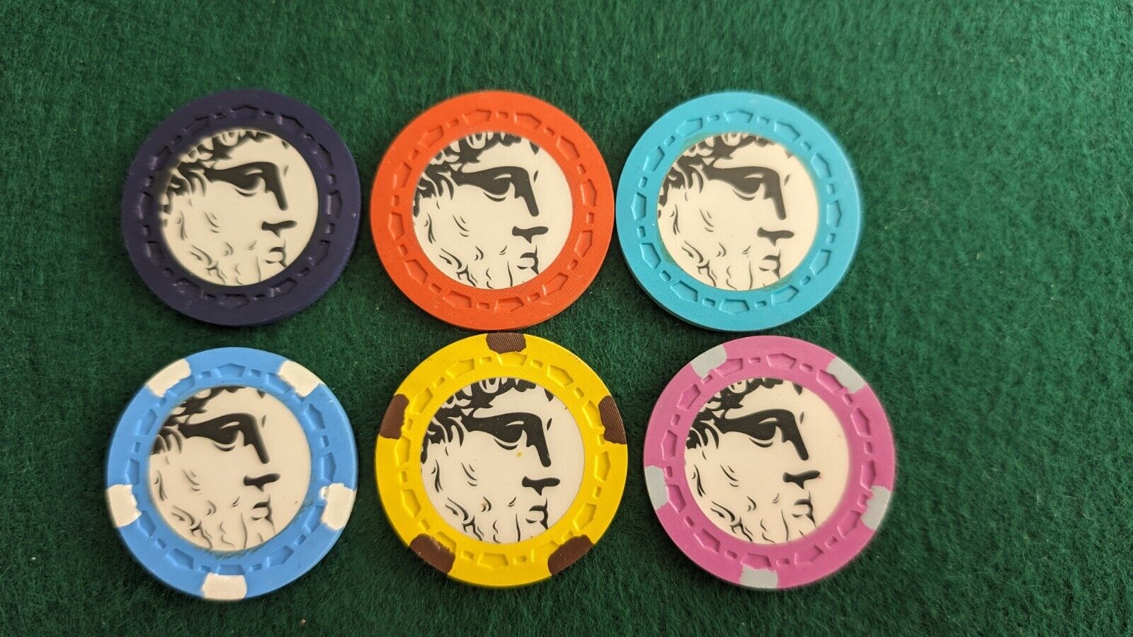 Poseidon  Movie Casino Poker Chips TR King 👑