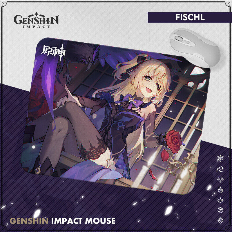 Genshin Impact anime role-playing Fischl mouse pad computer office fashion