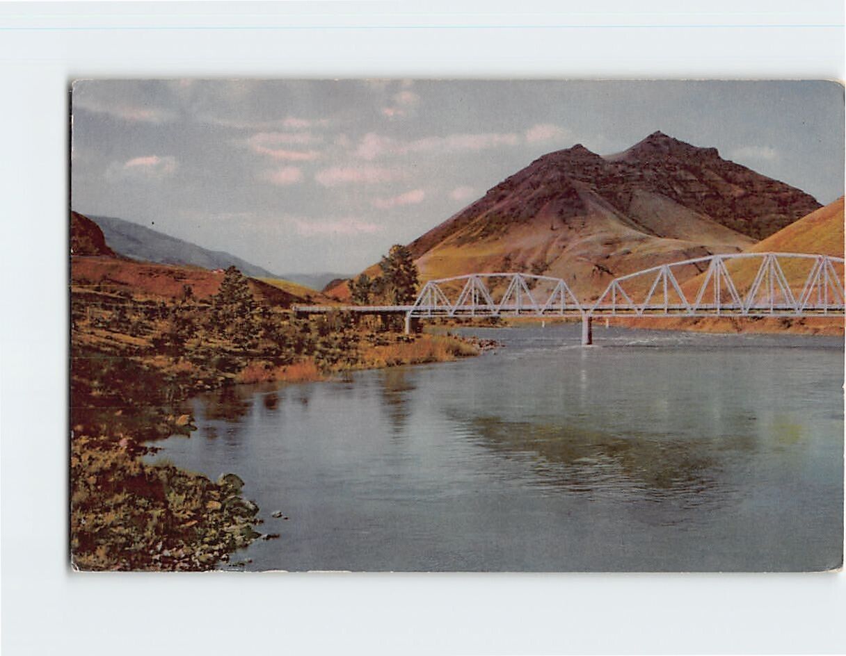 Postcard A Tributary of the Snake Salmon River Idaho USA