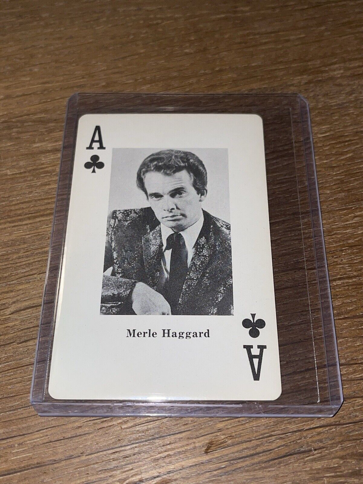 EXTREMELY RARE 1970 HEATHER COUNTRY MUSIC MERLE HAGGARD MUSIC CARD