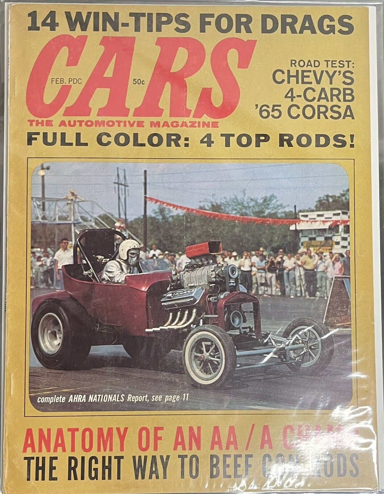 Hi-Performance Cars Magazine February 1965 