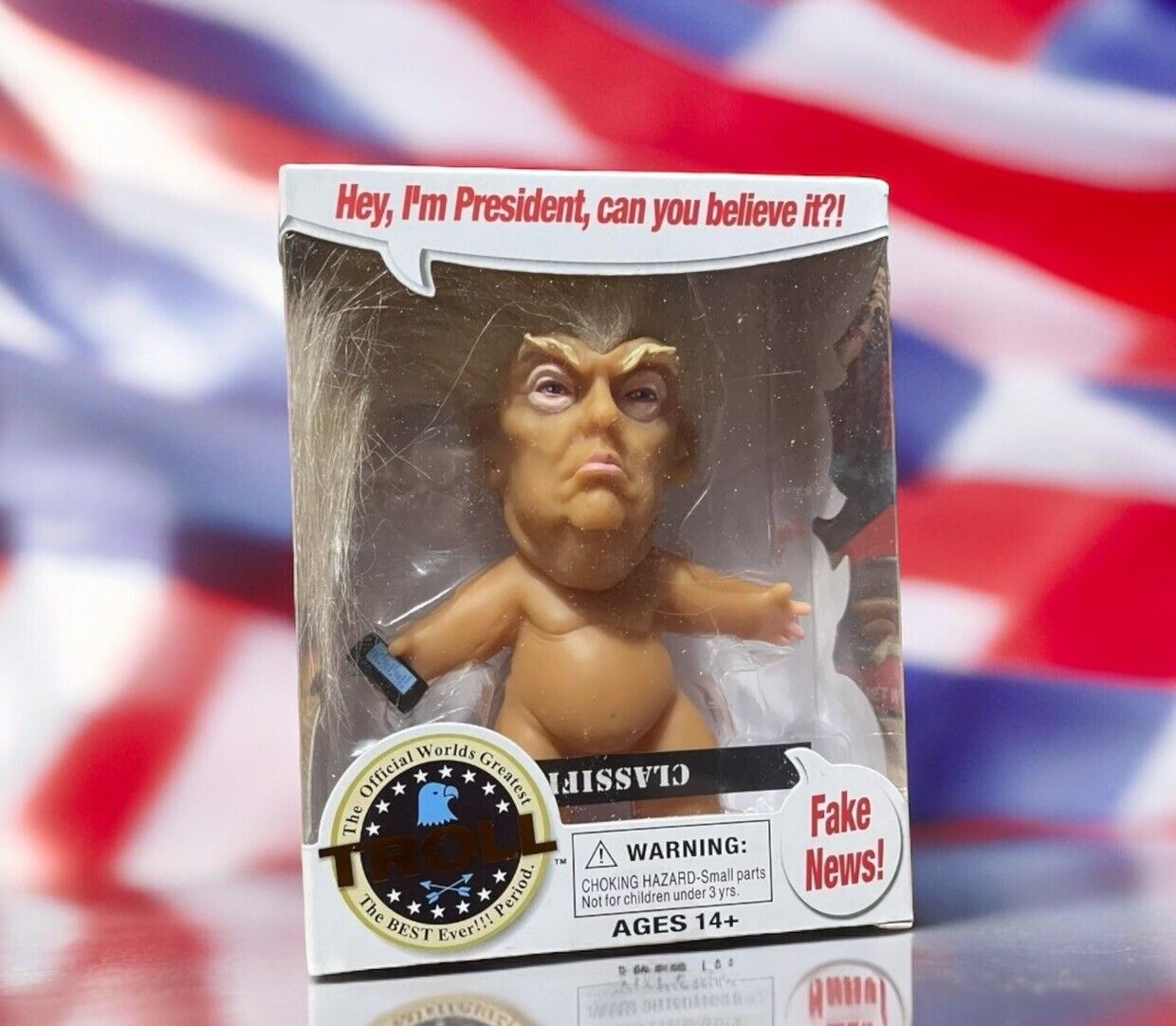 Rare World's Greatest Trump Troll Doll • Chuck Williams • 100% Authentic • NEW