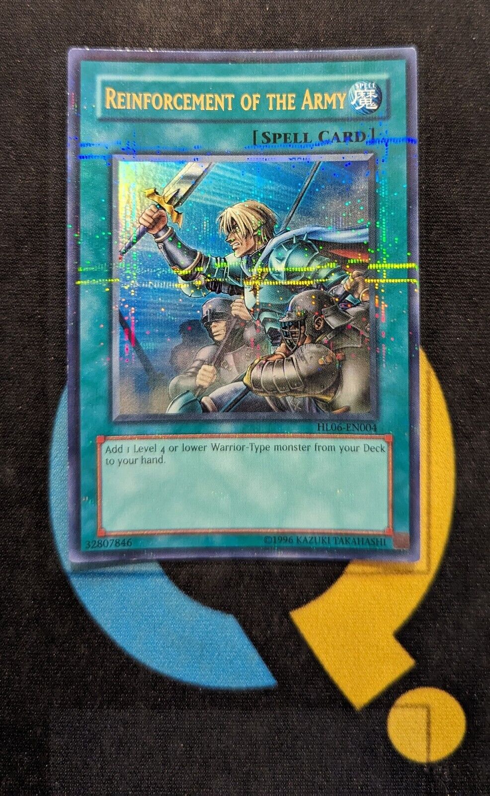Reinforcement of the Army HL06-EN004 Parallel Ultra Rare YuGiOh Card
