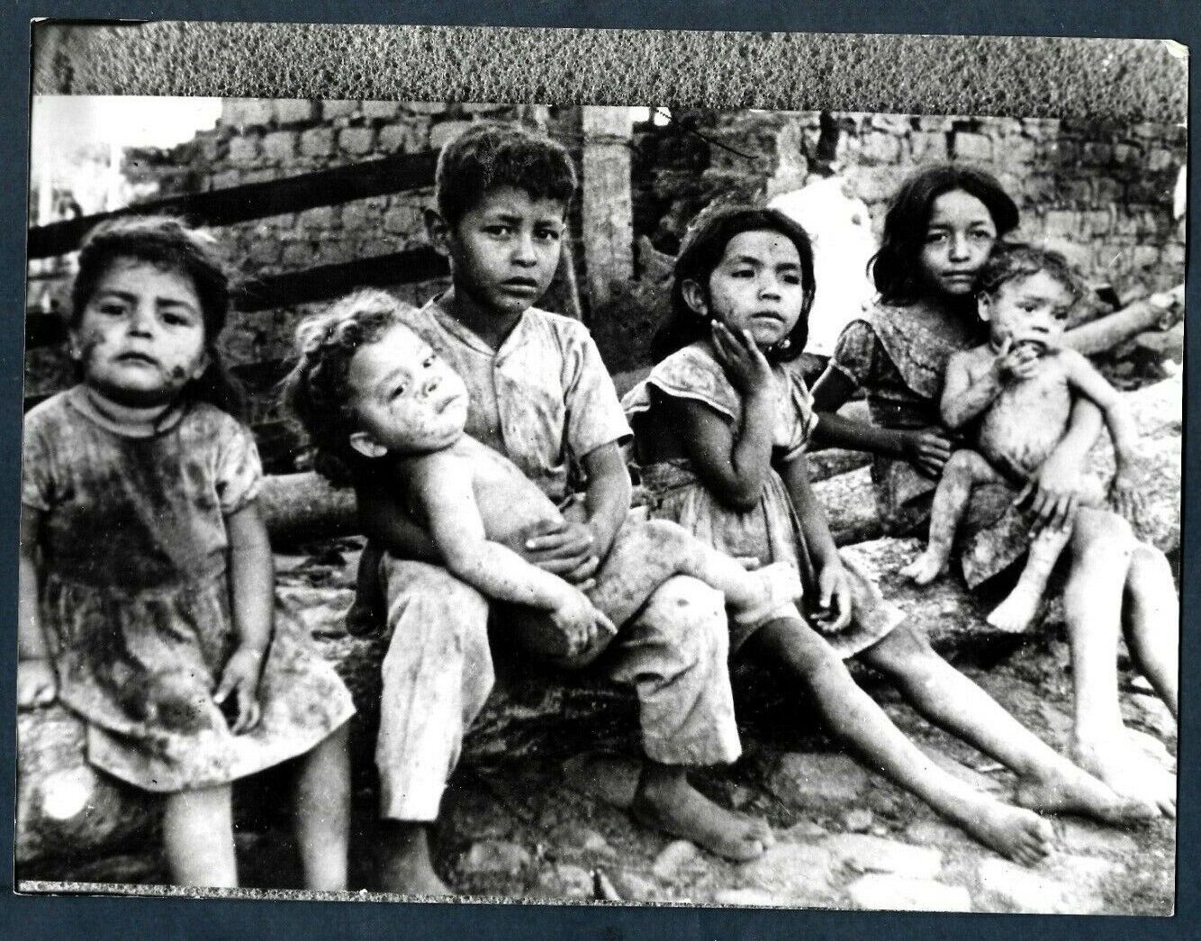 EASTERN CUBA CHILDHOOD & FARMERS HARD LIVING SOCIAL EXCLUSION 1950s Photo Y 190