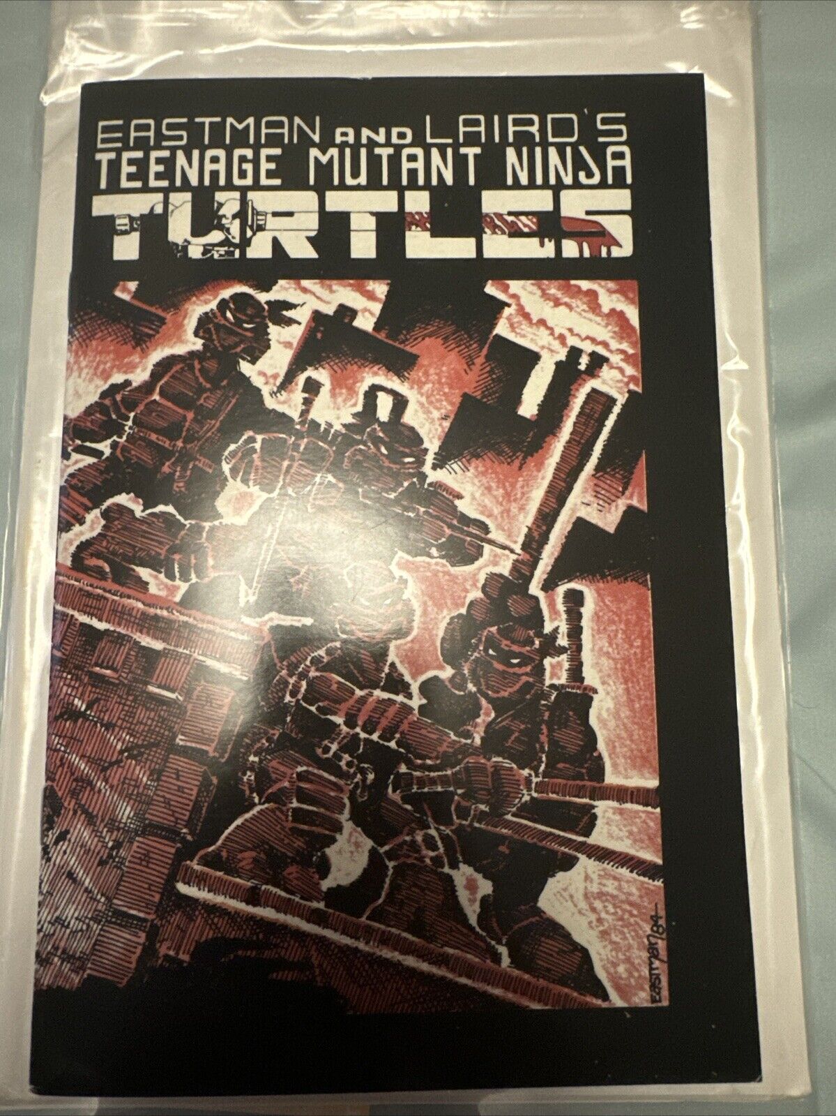 Eastman & Laird's Teenage Mutant Ninja Turtles #1 Mirage 2nd Print 1984