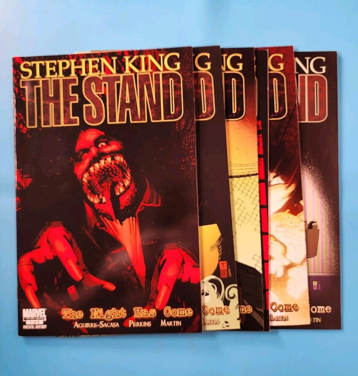 Stephen King The Stand:  The Night Has Come.  Issues 1-6 Full Set