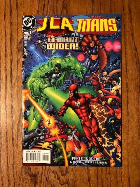 JLA The Titans #1 12/1998 - DC comic books