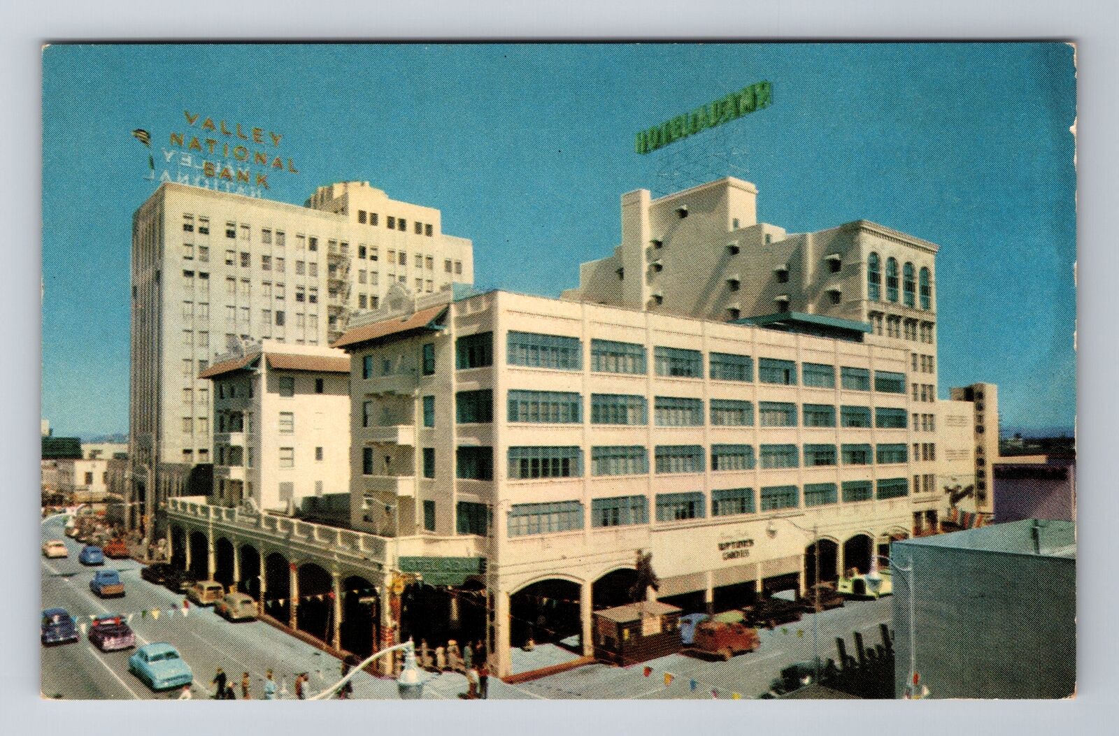 Phoenix AZ-Arizona, Hotel Adams, Advertising, Vintage Souvenir Postcard
