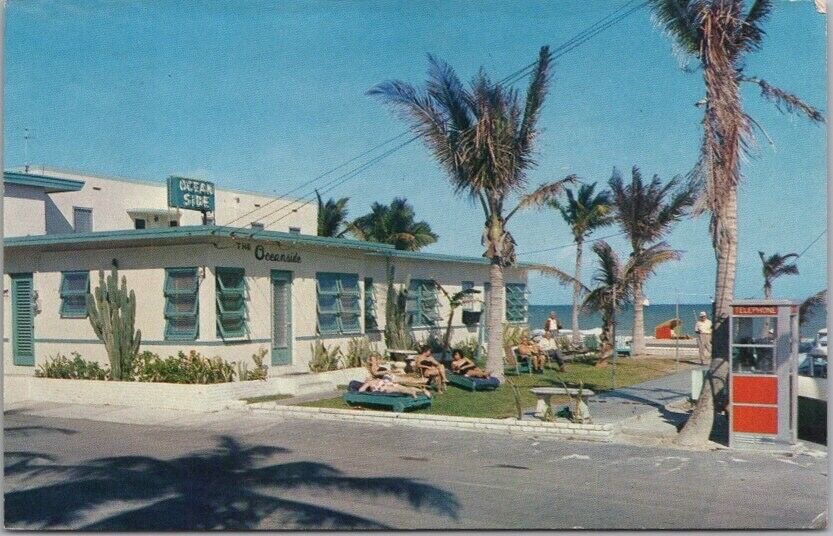 Hollywood Beach FL Postcard 