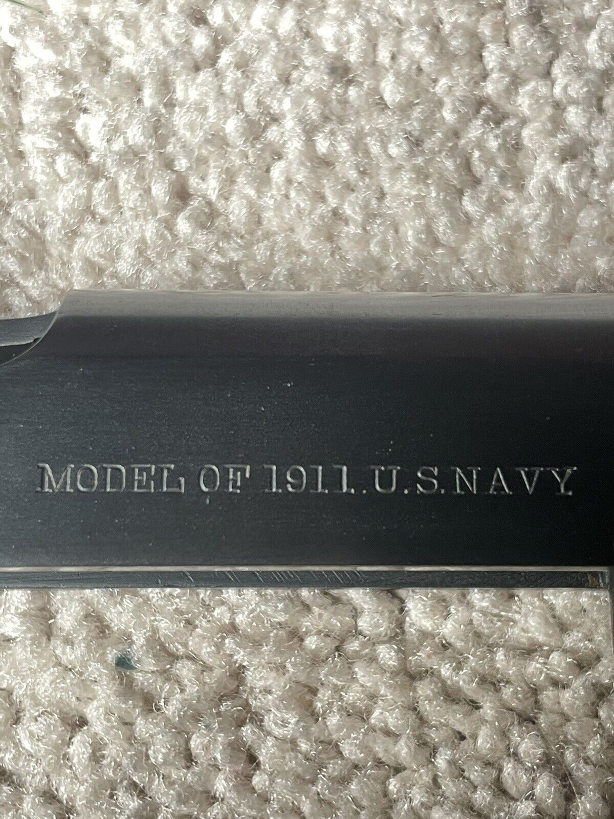 Colt Model of  1911 US NAVY Stripped Slide