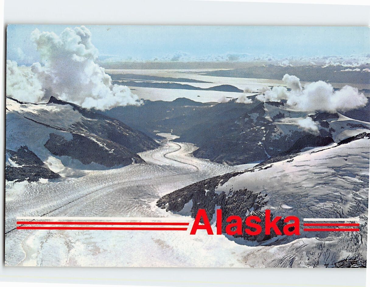 Postcard Alaska Glaciers Rivers of Ice