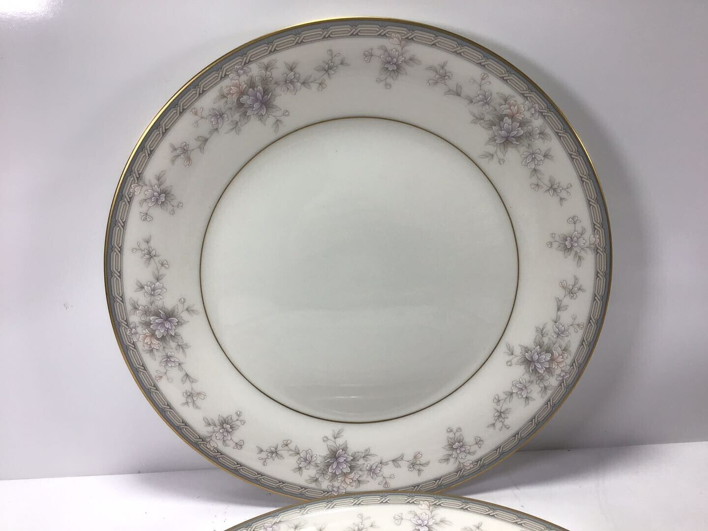 V38 Vintage Japanese Noritake 7299 Salzburg Porcelain Plates - Set of 4
