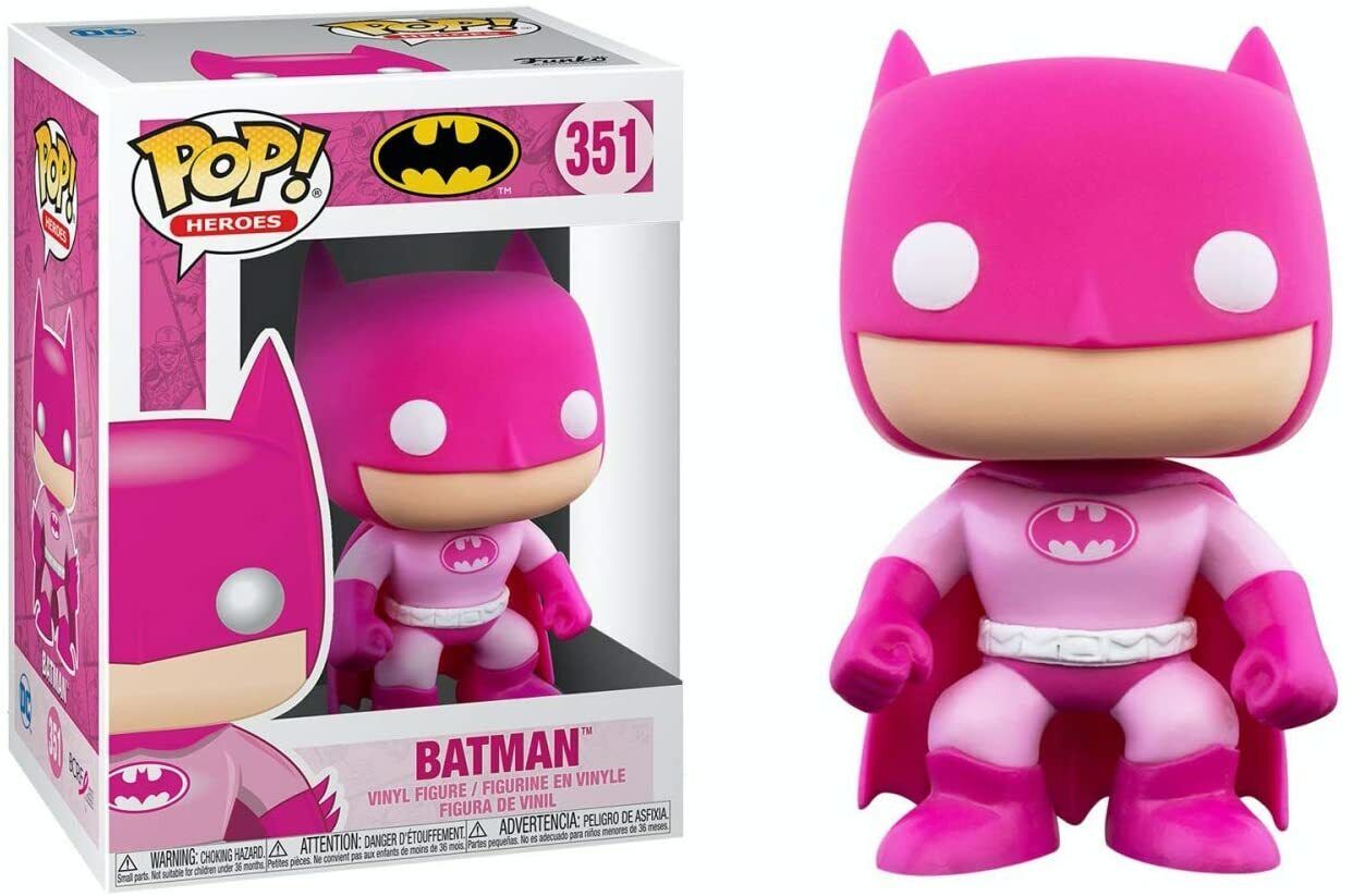BOX DAMAGED Funko Pop DC Heroes: Breast Cancer Awareness - Batman #351 49990