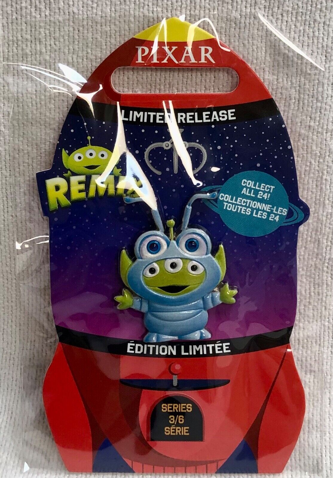 Disney Pixar Alien Remix Flik from A Bug\'s Life Pin Limited Release