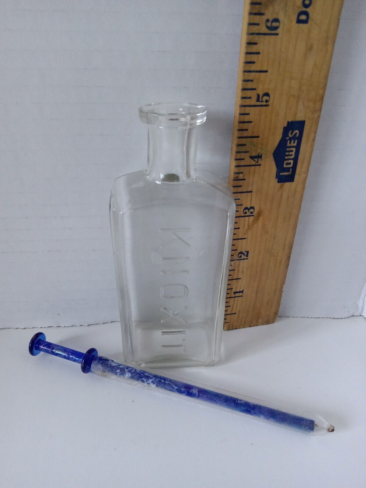 KNOXIT The syphilis and VD cure bottle w/stringe