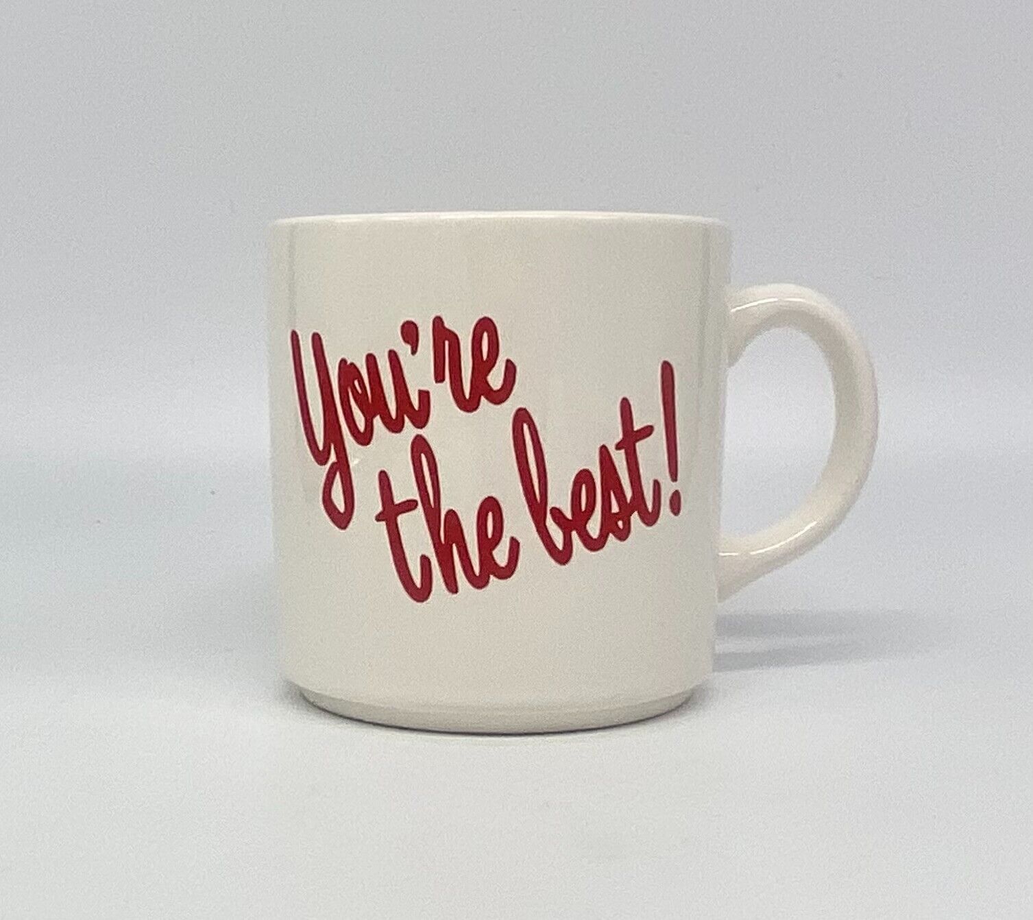 Vintage You're The Best Graphic Cursive Script Coffee Mug Dopamine Decor