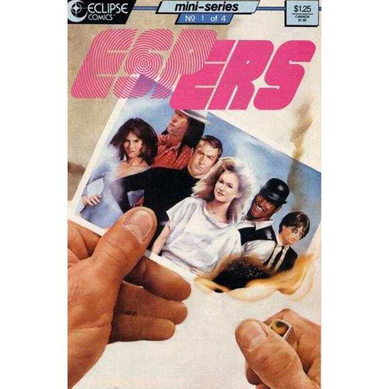ESPers #1 - 1986 series Eclipse comics VF+ Full description below [j 
